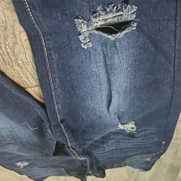 STRETCH DENIM CAPRI - Picture 5 of 10